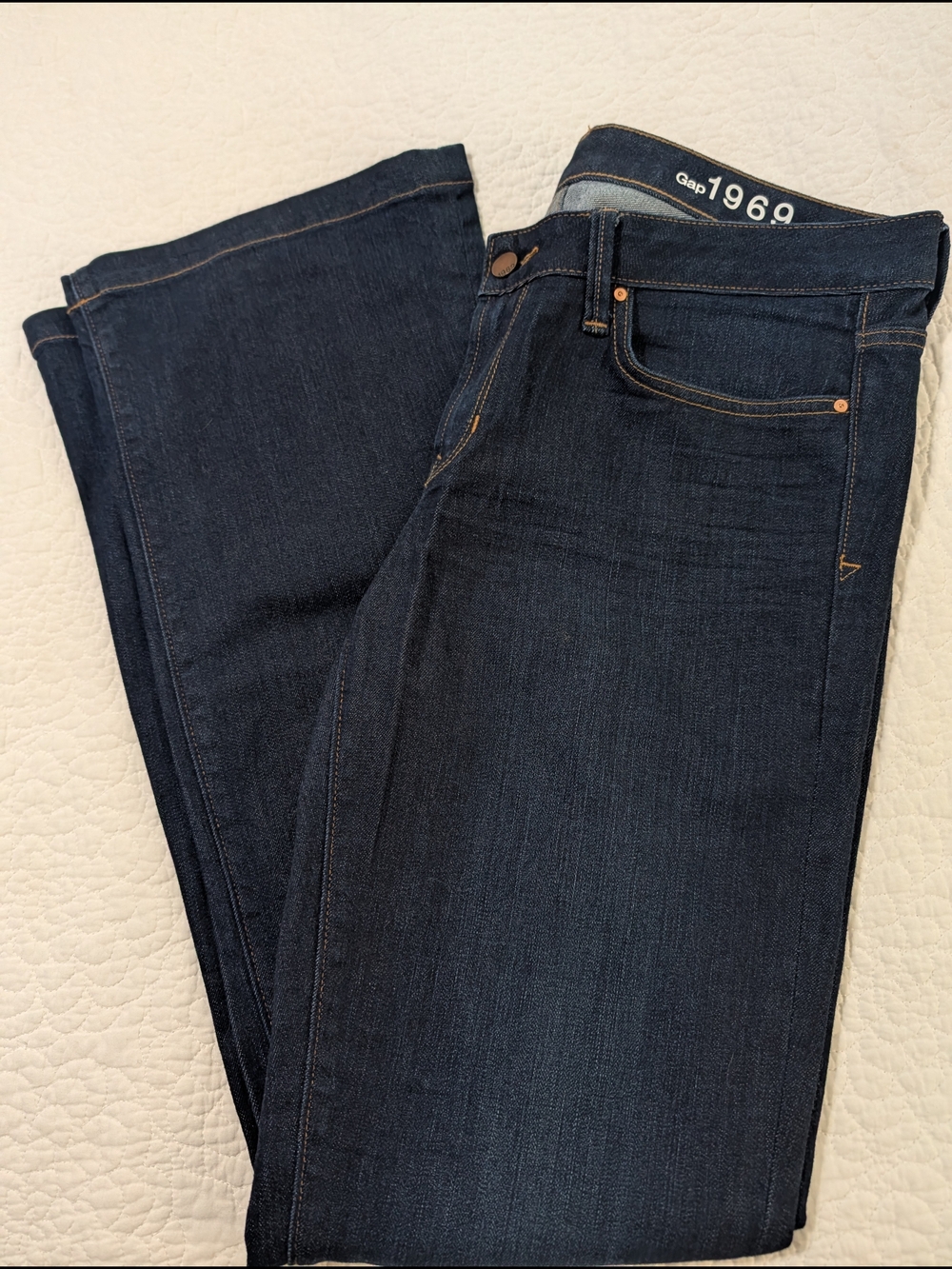 GAP Women's Dark Blue Bootcut Jeans